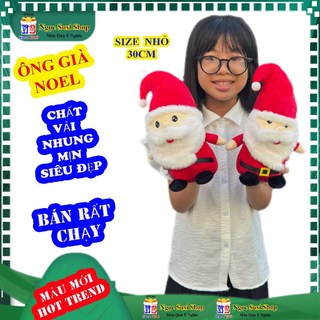 Thú Bông ÔNG GIÀ NOEL Mẫu Mới Chất Nhung Mịn - Gấu Bông Thú Nhồi Bông Đồ Chơi Doll Toy Ngọc Susi