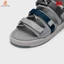 Giày Sandal Nam Nữ, 3 Quai Ngang Đế Bằng Streetwear, Dép Quai Hậu Đi Học Êm Nhẹ