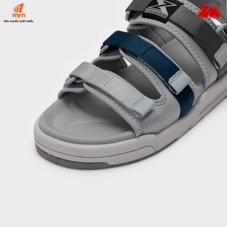 [ZX 3128] Giày Sandal Nam Nữ, 3 Quai Ngang Đế Bằng Streetwear, Dép Quai Hậu Đi Học Êm Nhẹ