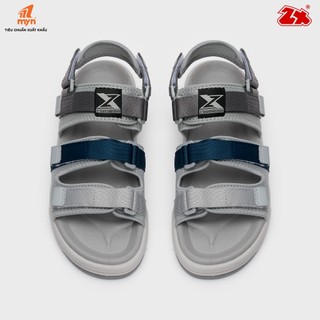 [ZX 3128] Giày Sandal Nam Nữ, 3 Quai Ngang Đế Bằng Streetwear, Dép Quai Hậu Đi Học Êm Nhẹ