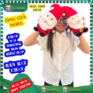 Thú Nhồi Bông ÔNG GIÀ NOEL Mẫu Mới Chất Nhung Mịn - Gấu Bông Thú Bông Đồ Chơi Doll Toy Ngọc Susi