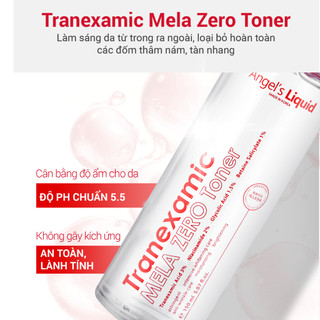 Tinh Chất Giảm Thâm Nám Angel’s Liquid Tranexamic Mela ZERO Ampoule 30ml
