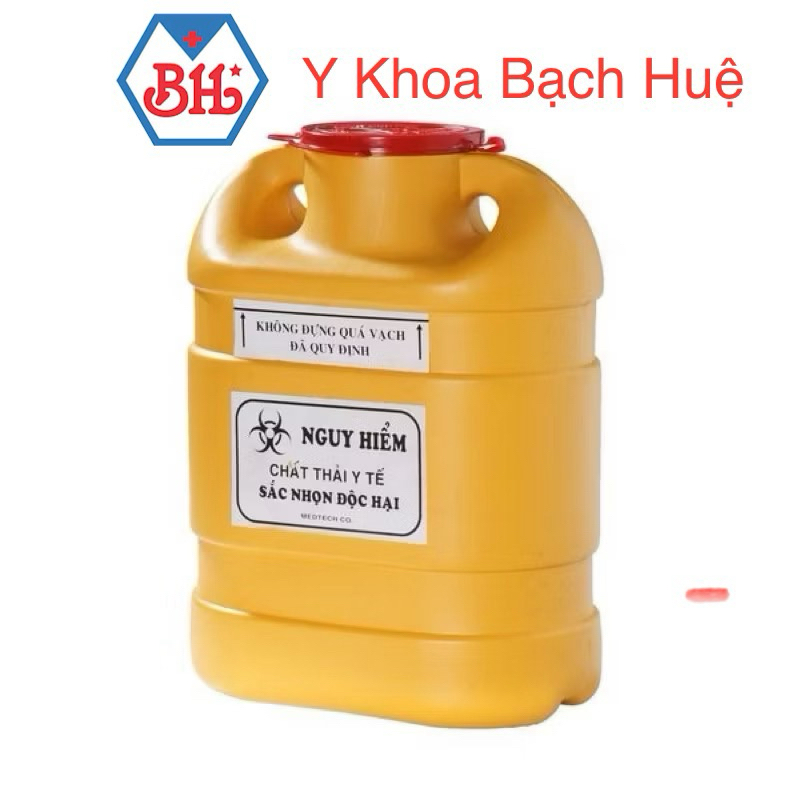 BÌNH ĐỰNG VẬT SẮC NHỌN LỚN 6.8 LÍT (BÌNH HỦY KIM)