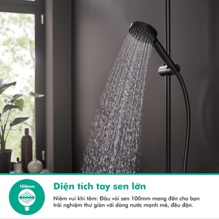 Vòi Hoa Sen Hansgrohe Vernis Blend 100 Vario 26270 Với 2 Chế Độ Phun Mưa chính hãng Đức