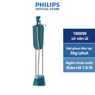 [Livestream]Bàn ỦI Hơi Nước Đứng Philips 1000 series STE1040/20|1800W|Hơi phun36g/phút,Styleboard(ván ủi)-HàngChính Hãng