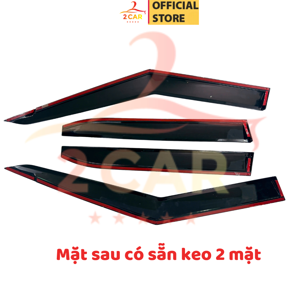 Vè che mưa xe Vinfast VF5  / Herio Green - Hàng Nhựa Thái dày cao cấp