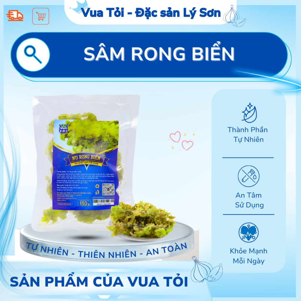 Sâm Rong Biển - Vua Tỏi - 150G | Shopee Việt Nam
