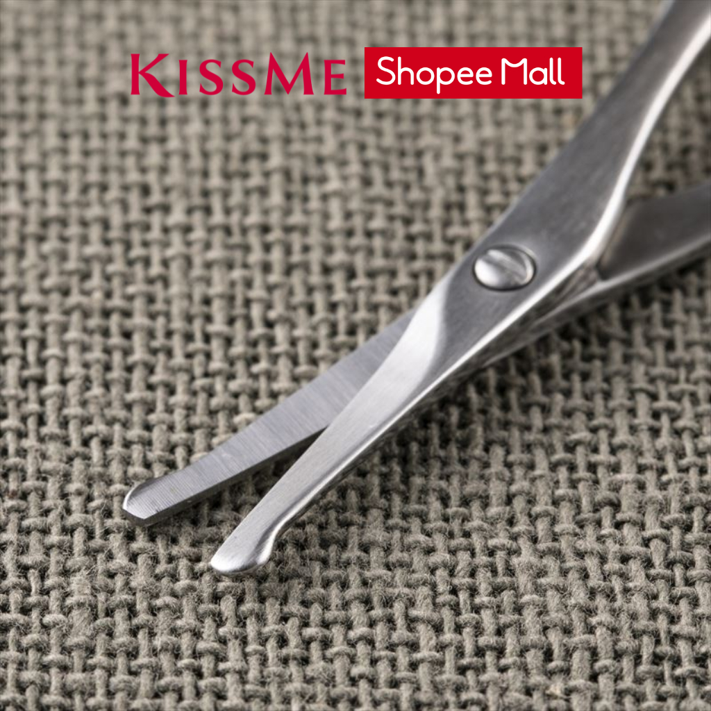 Ảnh Kéo Cắt Lông Mày, Lông Mũi Kai Groom Safety Scissors with Resin Ring Nhật Bản KAI HC3047 3