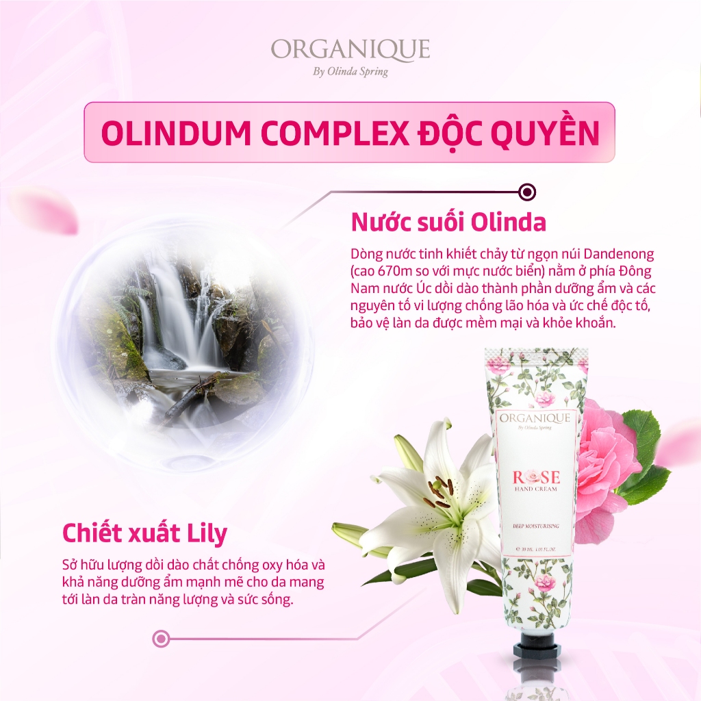 Ảnh Kem Dưỡng Da Tay Hương Hoa Thiên Nhiên Organique Giúp Dưỡng Ẩm, Giúp Mềm Mịn Da, Tránh Khô Nẻ Phù Hợp Mọi Loại Da - 75ml 4