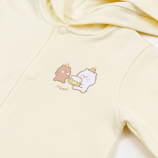 M&B (0-12M) Áo khoác 2 lớp cotton co giãn mềm mịn thoáng mát cho bé trai bé gái, Áo khoác trẻ em chống nắng