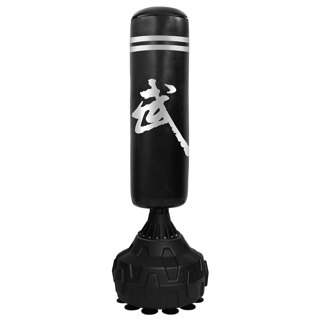 Ảnh BG Trụ tập luyện Boxing Pile BG026 hai màu Red/Black, hỗ trợ rèn luyện thể lục và cơ bắp 2