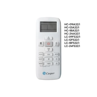 Điều khiển Remote Máy lạnh Casper - Dùng cho HC-12IA32/ LC-09FS32/ LC-12FS32/ HC-12IA33/ LC-09FS33/ LC-12FS33