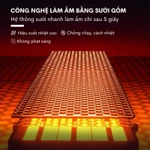 Quạt sưởi FujiE CH-2100 gốm Ceramic, không đốt oxi, tự ngắt khi quá nhiệt và nghiêng đổ, an toàn, bảo hành 12 tháng — ảnh 5