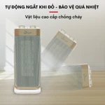 Quạt sưởi FujiE CH-2100 gốm Ceramic, không đốt oxi, tự ngắt khi quá nhiệt và nghiêng đổ, an toàn, bảo hành 12 tháng — ảnh 7