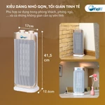 Quạt sưởi FujiE CH-2100 gốm Ceramic, không đốt oxi, tự ngắt khi quá nhiệt và nghiêng đổ, an toàn, bảo hành 12 tháng — ảnh 8