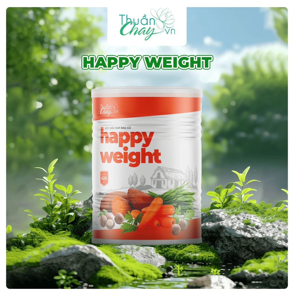 BỘT HAPPY WEIGHT 420g - Bột ngũ cốc đậu hạt rau củ