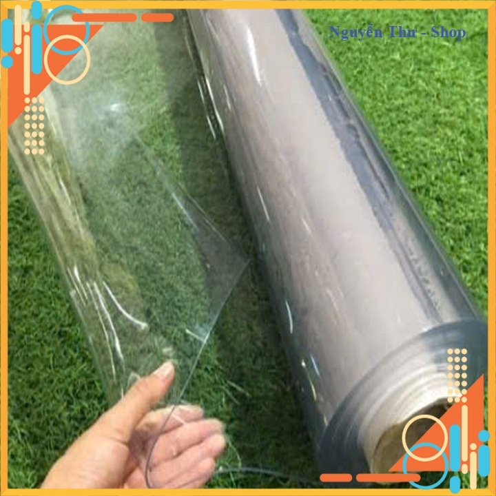 HCM-Tấm nhựa PVC (khổ 1.4m) dẻo trong chắn tia bọt trong bán hàng ...
