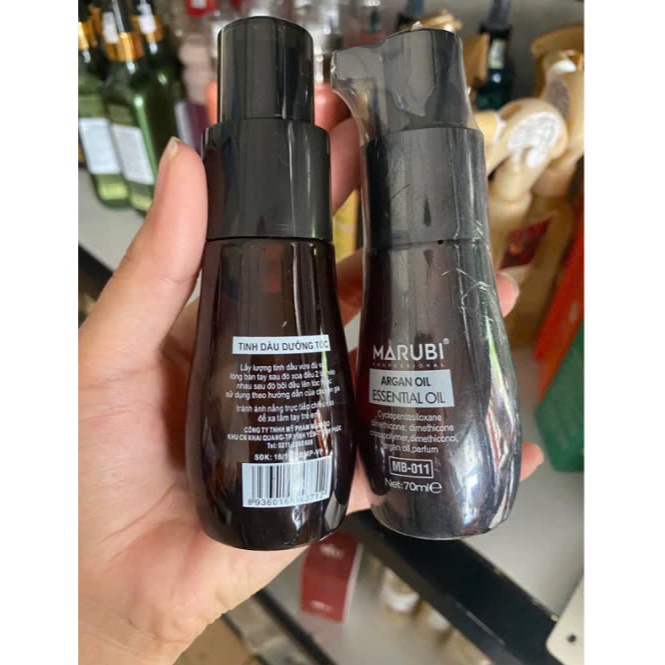 Tinh dầu dưỡng tóc Marubi - Cho mái tóc mềm mượt, chắc khỏe 70ml