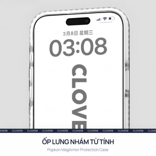 Ốp Lưng Nhám Mờ Cho iPhone 17 Pro Max Popkon Vòng Từ Tính Chống Bám Vân Tay