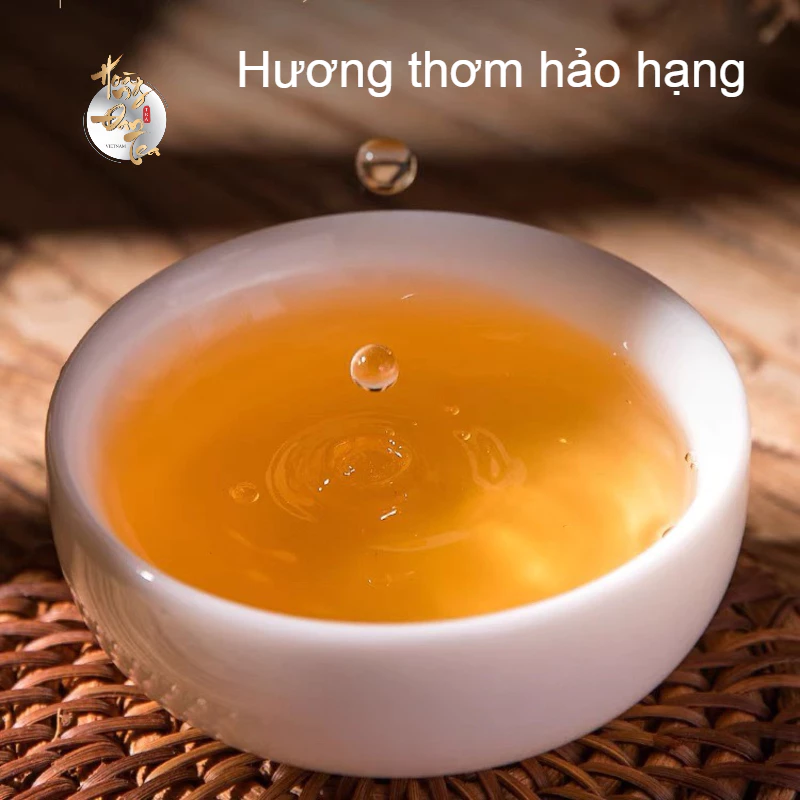 Set Quà Tết Hộp Gỗ 2 Hũ Chè Ngon Shan Tuyết & Thái Nguyên Thượng Hạng Uống Trà Đạo Cao Cấp Quà Tặng