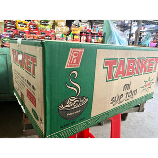 Mì Tôm Ăn Liền Tabiket - Gói Giấy 65g - Thùng 100 gói