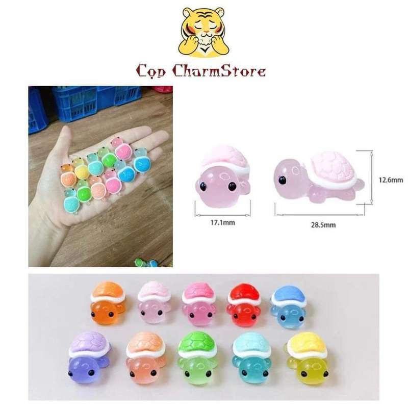 Combo 20/30/50 Túi mù mô hình rùa phát sáng mini | Shopee Việt Nam