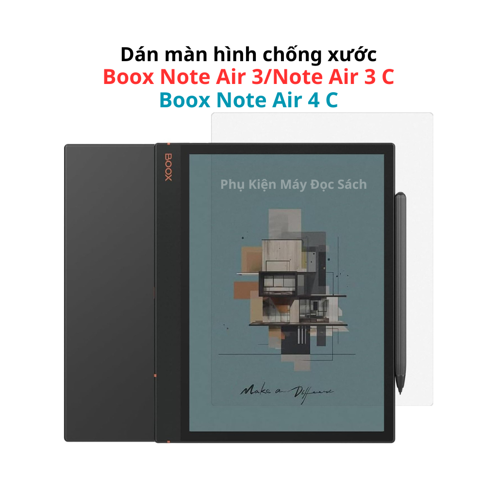 Dán Màn Hình Boox Note Air 3/Note Air 3 C/Note Air 4 C/Note Air 5 C ...