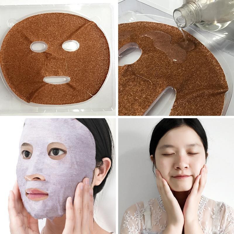 Mặt Nạ Ngũ Hoa Miếng, Mask Ngũ Hoa Nguyên Chất Mầm Rong Biển, Cấp Ẩm Cho Da Giúp Da Mềm Mại Trắng Sáng