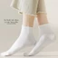 vớ cổ ngắn phong cách Hàn Quốc Basic, chất liệu tất cotton co giãn thoáng khí - Ekiu Shop