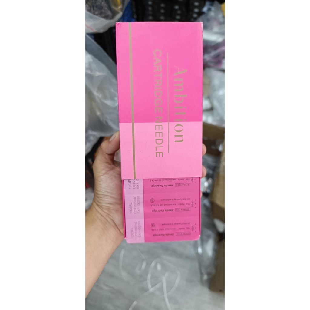 Kim Ambition nâu chuyên dùng cho máy PEN, sử dụng cho phun xăm thẩm mỹ và xăm body
