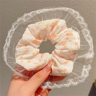 Scrunchies dây buộc tóc tone màu kẹo ngọt nữ tính cho bạn gái