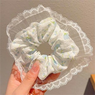 Scrunchies dây buộc tóc tone màu kẹo ngọt nữ tính cho bạn gái