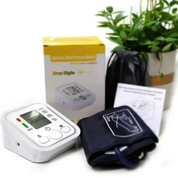 Máy Huyết Áp Điện Tử Đo Bắp Tay Tự Động, Máy Đo Huyết Áp Mini Tại Nhà, Dụng Cụ Đo Huyết Áp