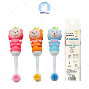 Bàn Chải Đánh Răng,Bàn Chải Lông Tơ Dolphin Cho Trẻ Em Từ 1-6 tuổi Lông Tơ Siêu Mềm