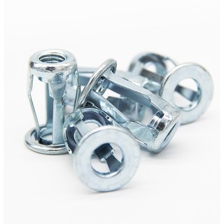10 cái M4,M5,M6,M8 Đai ốc cánh hoa thép mạ M4-M8
