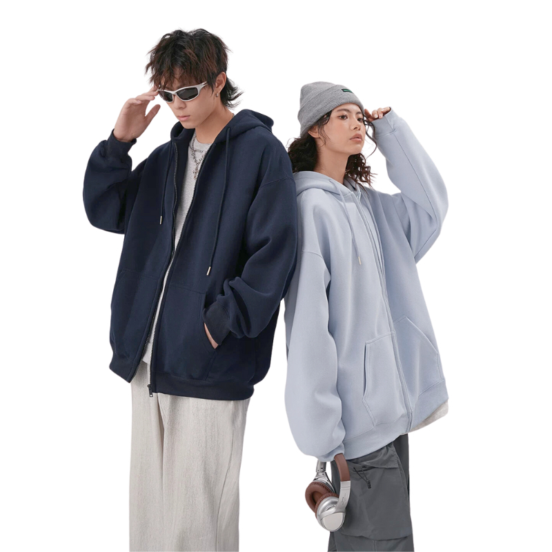 Áo Khoác NAM NỮ BIGSIZE 40-120KG Nỉ Cotton Tay Dài - Nón To Chống Nắng, Giữ Ấm - MÃ 38