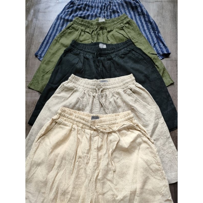 (BomoHouse) Combo 2 quần linen Gap* nữ - dư xịn