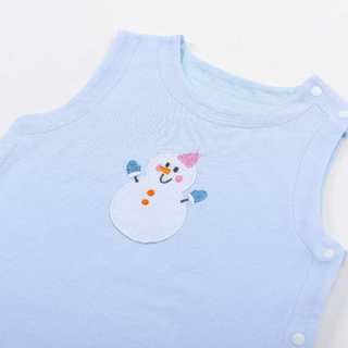 M&B (3-18M) Áo khoác gile 2 lớp chất vải cotton, thoải mái, phong cách Hàn Quốc cho bé từ 5kg7 đến 12kg8