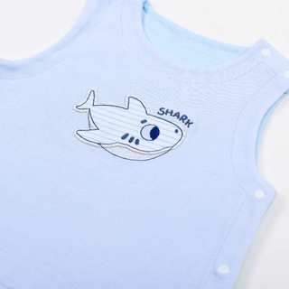M&B (3-18M) Áo khoác gile 2 lớp chất vải cotton, thoải mái, phong cách Hàn Quốc cho bé từ 5kg7 đến 12kg8