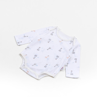 Honey (0-3M) Bộ Bodysuit cộc tay, dài tay chất liệu cotton mềm mại, thoáng mát, thấm hút tốt dành cho bé trai, bé gái