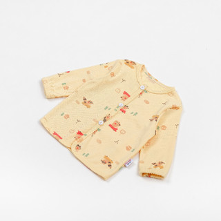 HONEY (0M-1Y) Áo Khoác Sơ Sinh 1 Lớp Thoáng Mát, Mềm Mịn Thấm Hút Tốt Dành Cho Bé Trai Bé Gái Size Từ 2kg8 đến 11kg1