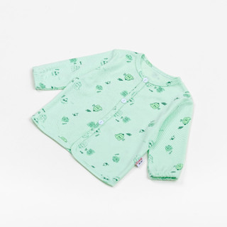 HONEY (0M-1Y) Áo Khoác Sơ Sinh 1 Lớp Thoáng Mát, Mềm Mịn Thấm Hút Tốt Dành Cho Bé Trai Bé Gái Size Từ 2kg8 đến 11kg1