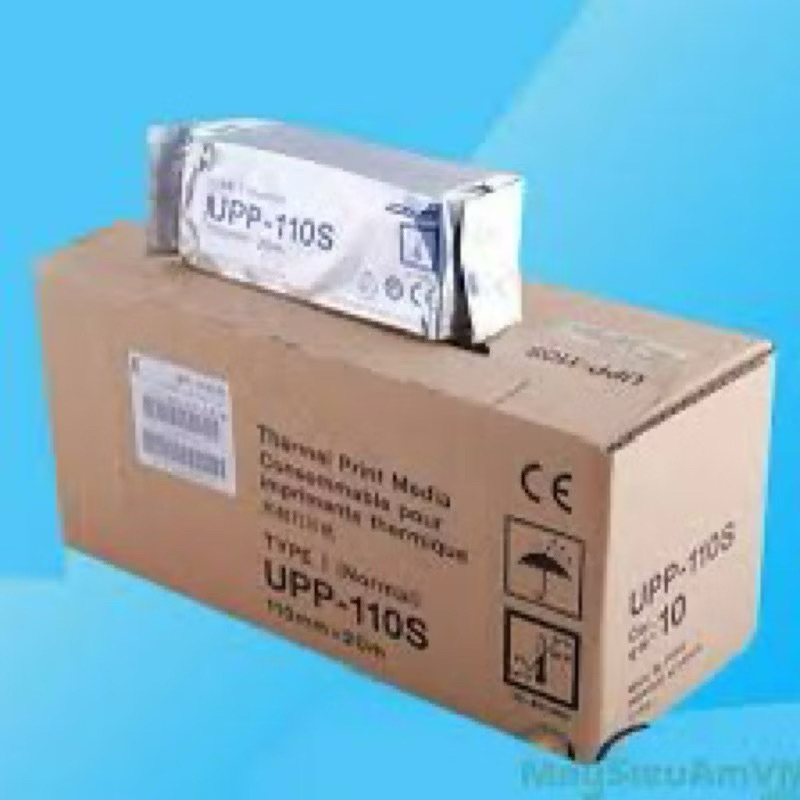 Combo 5 cuộn  Giấy in siêu âm Sony UPP-110S