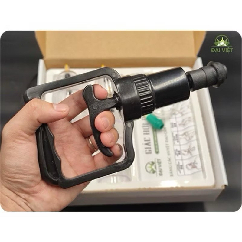 Bộ giác hơi chân không 24 ly và 12 ly Đại Việt – Dụng cụ chăm sóc sức khỏe tiện lợi tại nhà