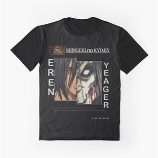 Áo phông họa tiết EREN YEAGER Attack on Titan