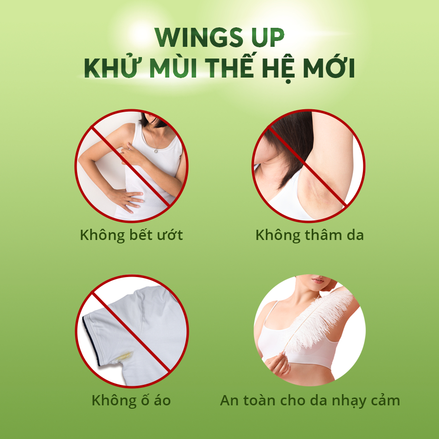 Ảnh Combo 3 Bột Khử Mùi Wings Up Khử Mùi Hôi Chân Hôi Nách Giảm Tiết Mồ Hôi Hôi Cỏ Mềm 25g 3