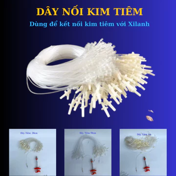 Dây Nối Kim Tiêm, Dây Kết Nối Kim Tiêm Với Xilanh Dài 20 cm, 50vm và 1m