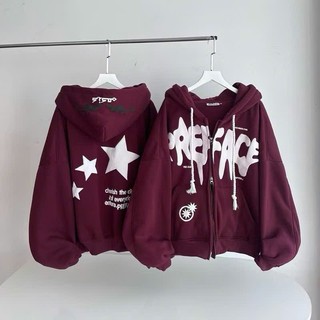 Áo Khoác Nỉ HOODIES PREFACE Ngôi Sao Họa Tiết IN Cực HOT