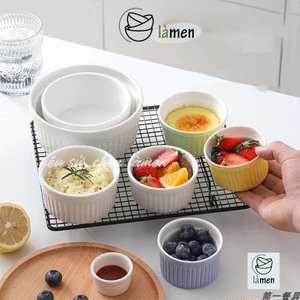 Khuôn Sứ Làm Bánh Nướng, Cốc Caramen,Hũ Đựng Sữa Chua HUSU002