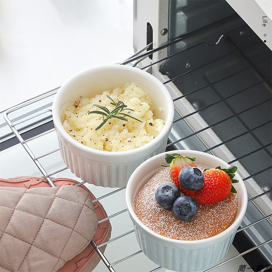 [Bảo Hành Bể Vỡ] Khuôn Sứ Làm Bánh Nướng, Cốc Caramen,Hũ Đựng Sữa Chua HUSU002